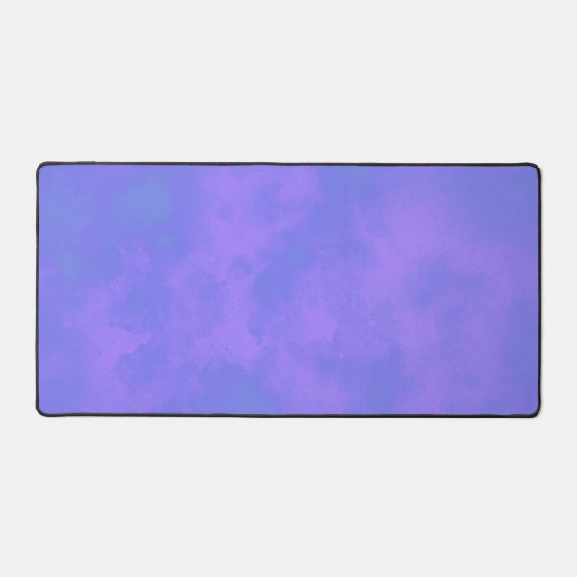Stylischer Storm Cloud-Effekt Blau Schreibtischunterlage (Vorderseite)