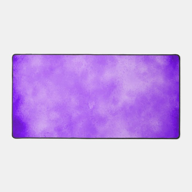 Stylischer Storm Cloud-Effekt Blueberry Schreibtischunterlage (Vorderseite)