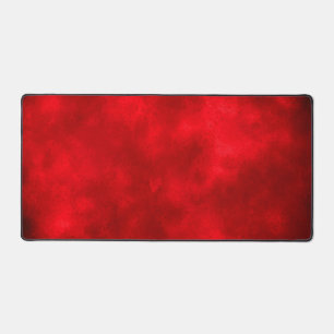 Stylischer Storm Cloud-Effekt Rot Schreibtischunterlage