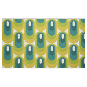 stylisches 60er 70er Retro-Mod-Fabric Stoff