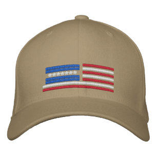 Stylisches amerikanisches Flaggendesign Bestickte Baseballkappe