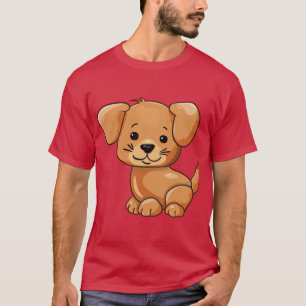 Stylisches Hunde-Druck T-Shirt für Tierliebhaber