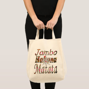 Stylisches Neuestes Natürliches Hakuna Matata Tragetasche