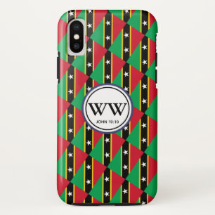 Stylisches ST KITTS & NEVIS Monogramm Überreiches Case-Mate iPhone Hülle