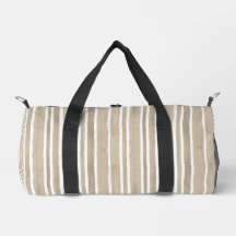Stylisches Taupe handgemaltes gestreiftes Yoga-Übu