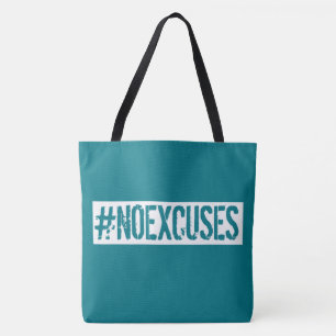 Stylisches und Cooles Kein-Ausreden-Fitnessstudio Tasche