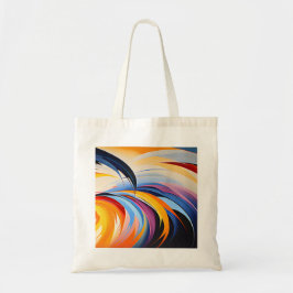 Stylish Abstract Art Canvas Tote Bag Tragetasche