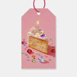 Stylish Birthday Gift Tags Geschenkanhänger