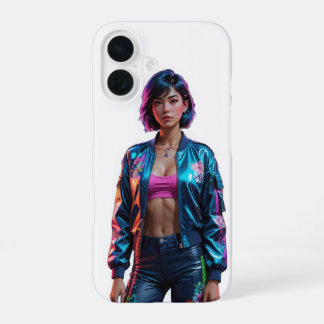 Stylish Bloom iPhone 16 Fall Hülle