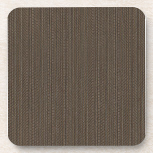 Stylish Brown Fabric Untersetzer
