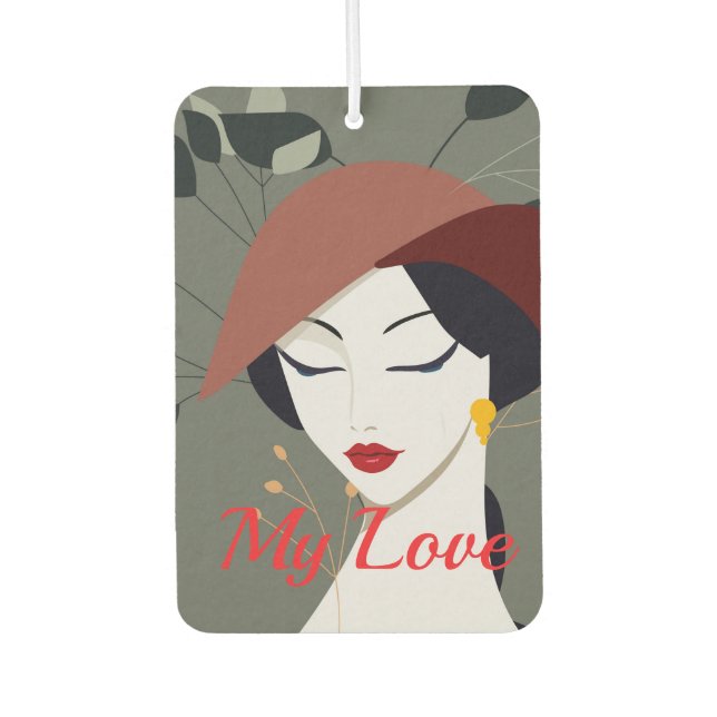 Stylish Car Hanging Fragrance Accessory Autolufterfrischer (Vorderseite)