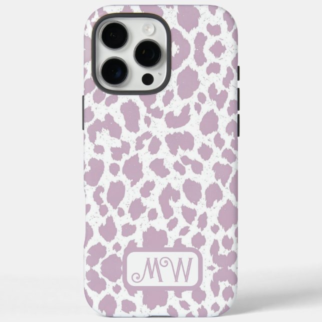Stylish Cheetah Leopard iPhone 16 Pro Max Hülle (Rückseite)