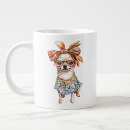 Stylish Chihuahua moms dogs lovers Jumbo-Tasse