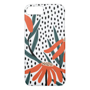 Stylish Daisy Gezeichnet Petals Case-Mate iPhone Hülle