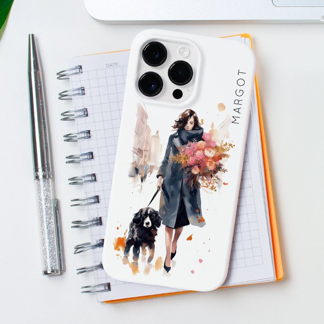 Stylish Dog Lover Case-Mate iPhone 14 Pro Max Hülle (Von Creator hochgeladen)