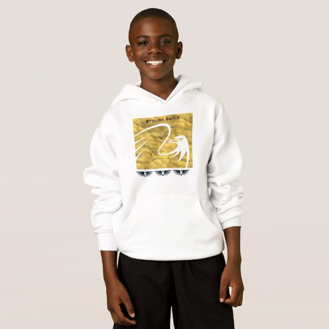 Stylish Eagle Hoodie (Vorne ganz)
