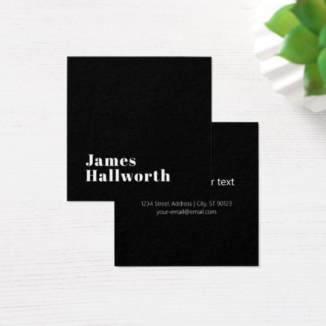 Stylish Editable Retro Modern Name (ou autre texte (Bureau)