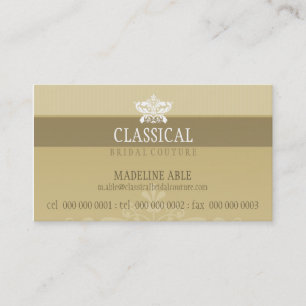 STYLISH-GESCHÄFTSKARTE :: klassisch blüh 1L Visitenkarte