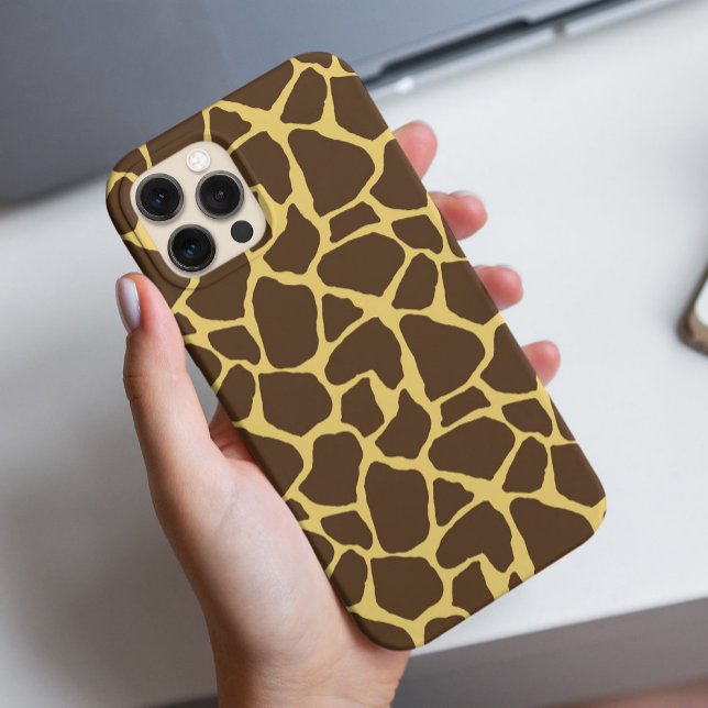 Stylish Giraffe Print iPhone 15 Pro Max Hülle (Von Creator hochgeladen)
