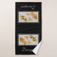 Stylish Gold Koi Fish
