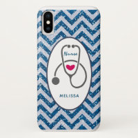Stylish Gray Nursing Stethoscope Illustration