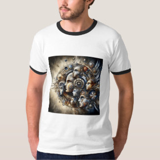 "Stylish Men's Printed T-Shirt - Bold Design, Comf
