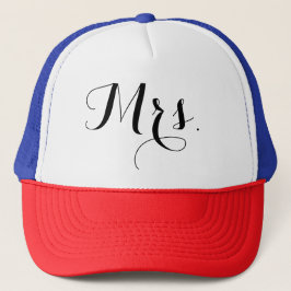 Stylish Mme Casquette Texte - Casquette de camion 