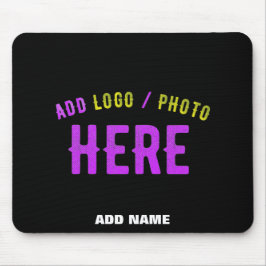 STYLISH MODERN CUSTOMIZABLE BLACK VERIFIED BRANDED MOUSEPAD