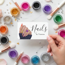 Stylish Nail Artist Nail Technician Branding Chic