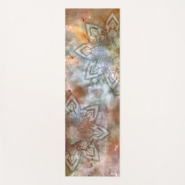 Stylish Nebula Mandala Lotus Yogamatte