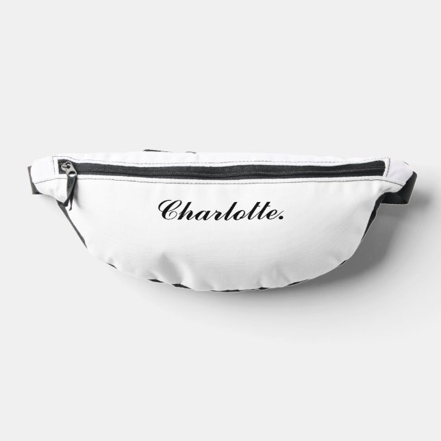 Stylish Personalized Fanny Pack with Your Name (Poser)