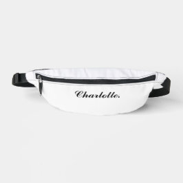Stylish Personalized Fanny Pack with Your Name Bauchtasche