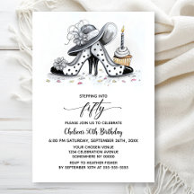 Stylish Polka Dot High Heel Shoes 50th Birthday