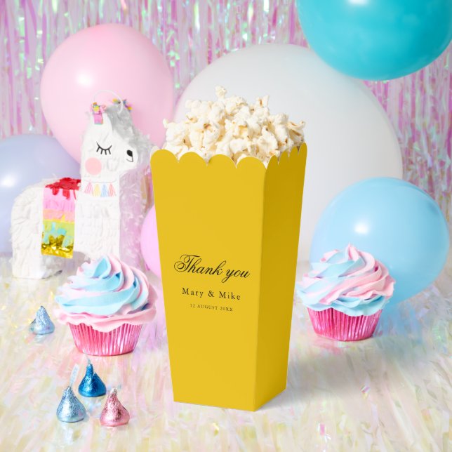 Stylish Popcorn Favor Box for Any Celebration Geschenkschachtel (Party)