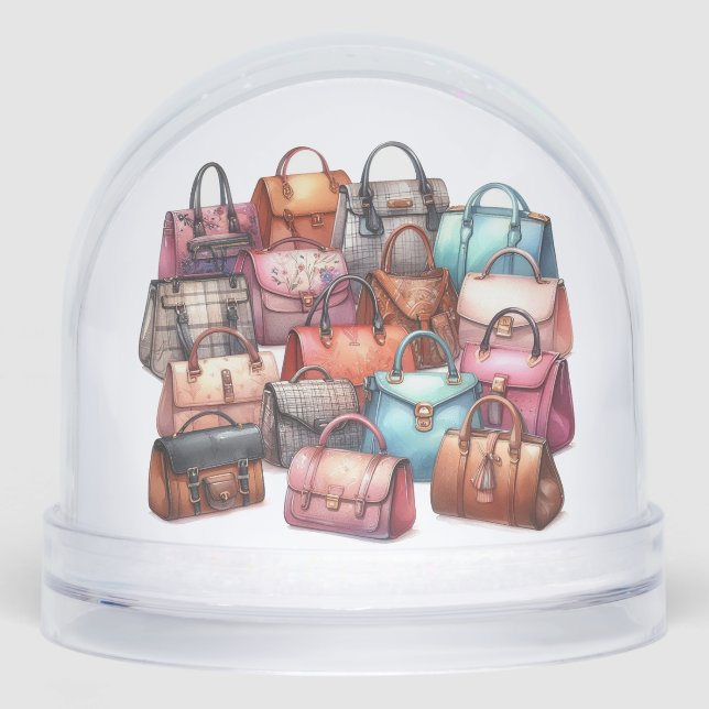 Stylish Purses Snow Globe Chic   Schneekugeln (Vorderseite)