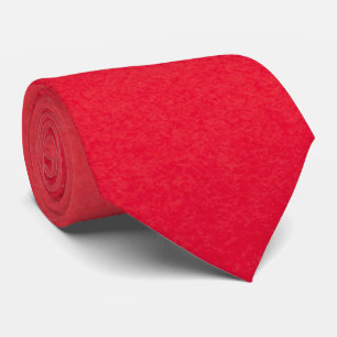 Stylish Solid Red Neck Tie - Confidence Booster Krawatte