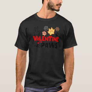 Stylish Statement Valentine's Day Dog Partnerlook T-Shirt