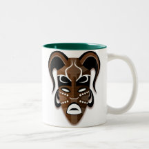 STYLISH TRIBAL MASK ILLUSTRATION