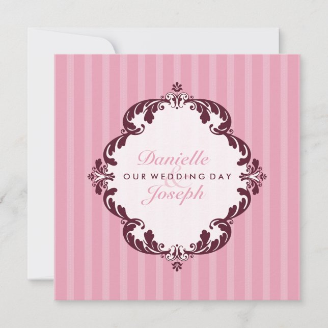 STYLISH WEDDING INVITAATIONS : blüh deluxe 2 Einladung (Vorderseite)