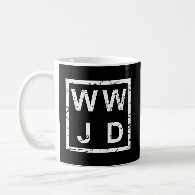 Stylish Wwjd Kaffeetasse (Links)
