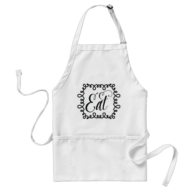Stylishes Essen Schürze (Vorne)