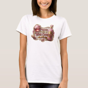 Stylishes Gold STOLZER BÜRGER DES WEINLANDES T-Shirt