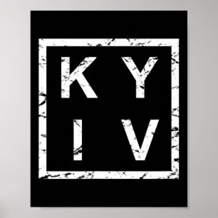 Stylishes Kiew Kyiv Poster