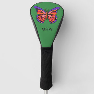 Stylisierte Butterfly-Abdeckung für kundenspezifis Golf Headcover