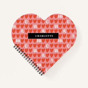 Stylist Amour Heart Shape Notebook Valentine Gesch Notizbuch
