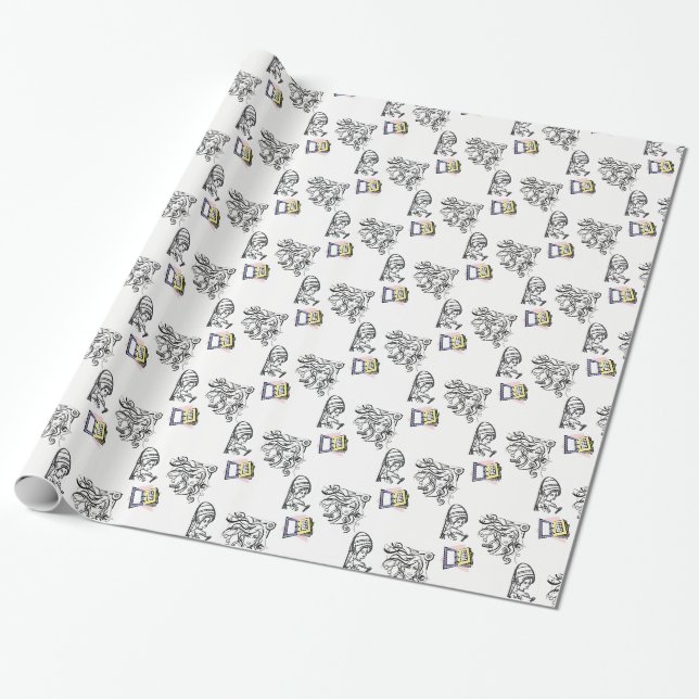 Stylist für Schleifpapier Geschenkpapier (Ungerollt)