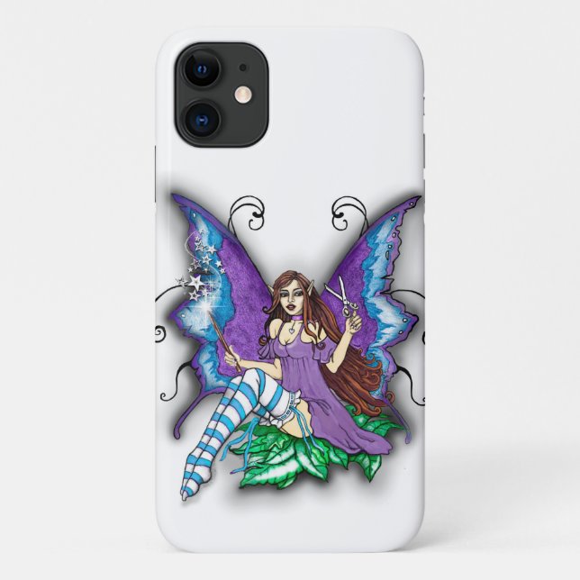 Stylist-Hair Dresser Fairy Case-Mate iPhone Case (Rückseite)