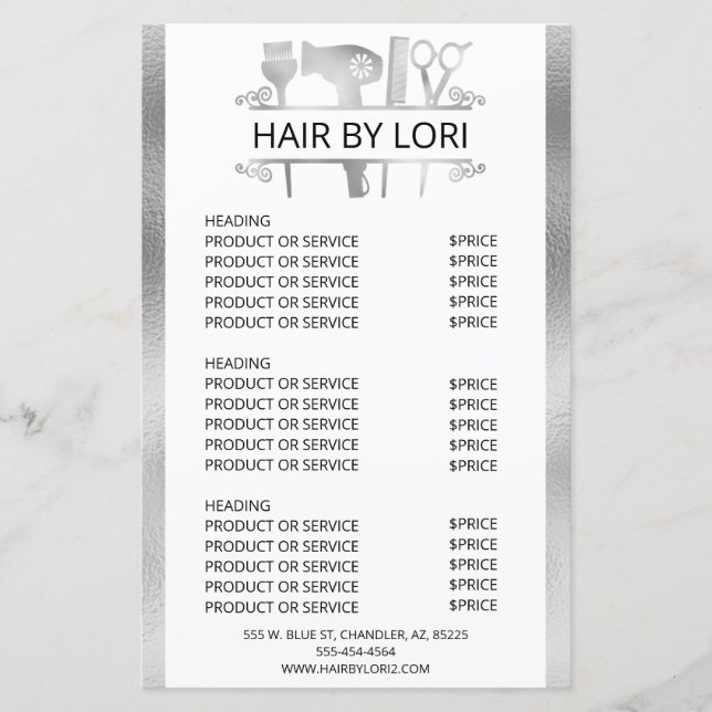 Stylist Rose Gold Services (Vorderseite)