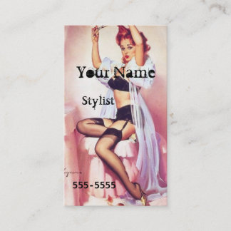 Stylist-Visitenkarte Terminkarte