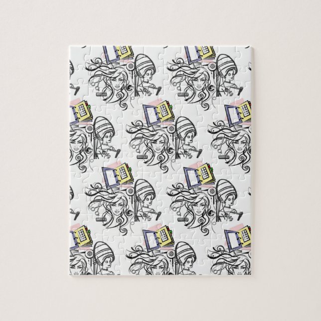 Styliste Jigsaw Puzzle (Vertical)